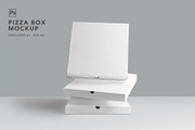 Pizza Box Mockup, a Cups & Container Mockup by eezo (Thumbnail 5 of 5)