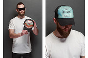 Baseball Hat Mock Up PACK 18, a Hat Mockup by Arfis (Thumbnail 12 of 18)