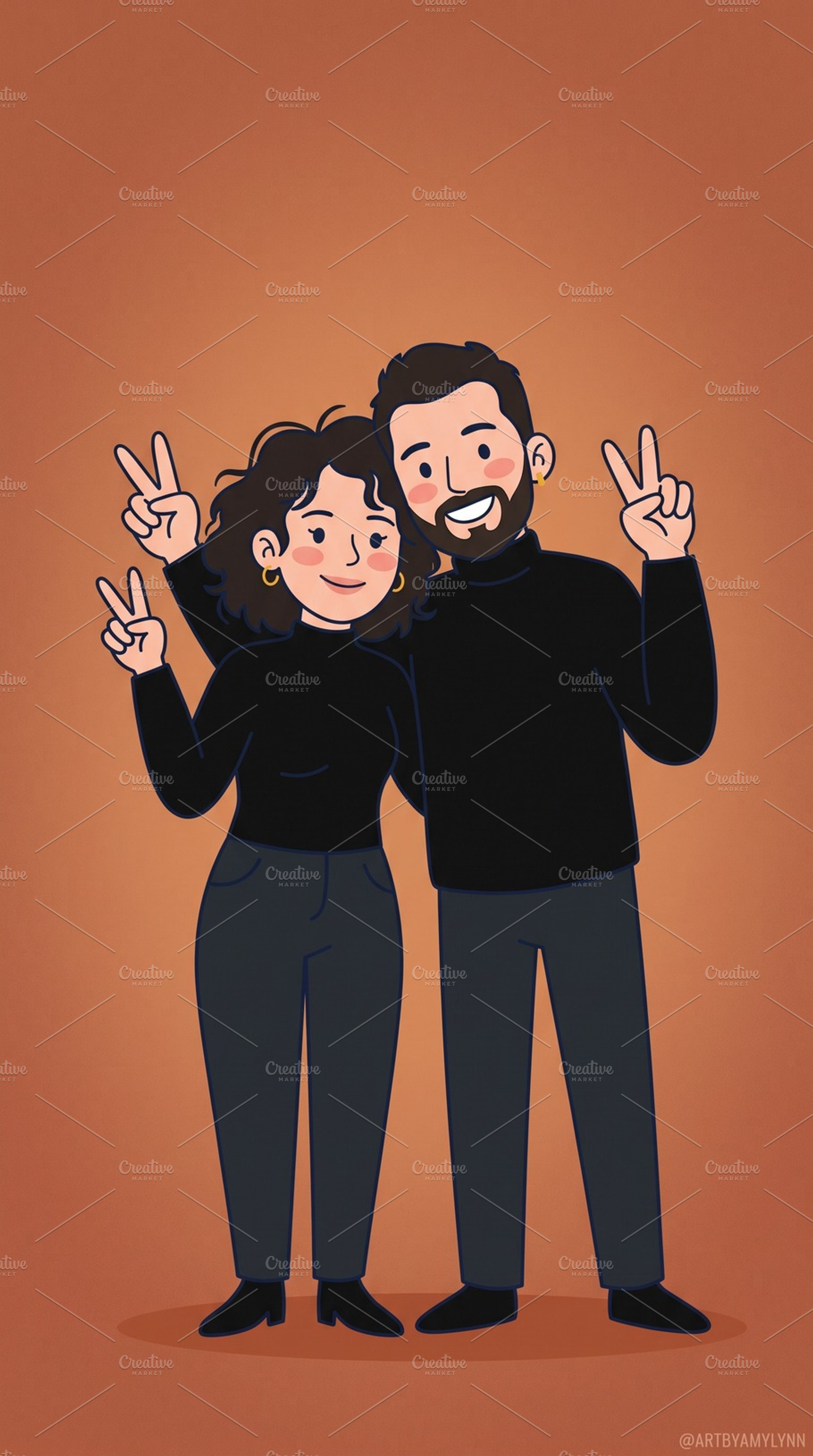 Cute Couple Wallpaper, a Wallpaper Photo by microtasker