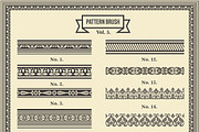 Vintage Borders Pattern Brushes 5, a Brush Add-On by G7 (Thumbnail 5 of 5)