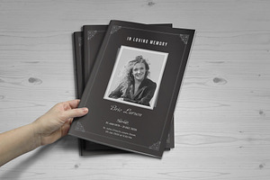 Funeral Program A5 Brochure V1