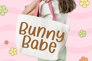 Bunny Smile - Easter Font