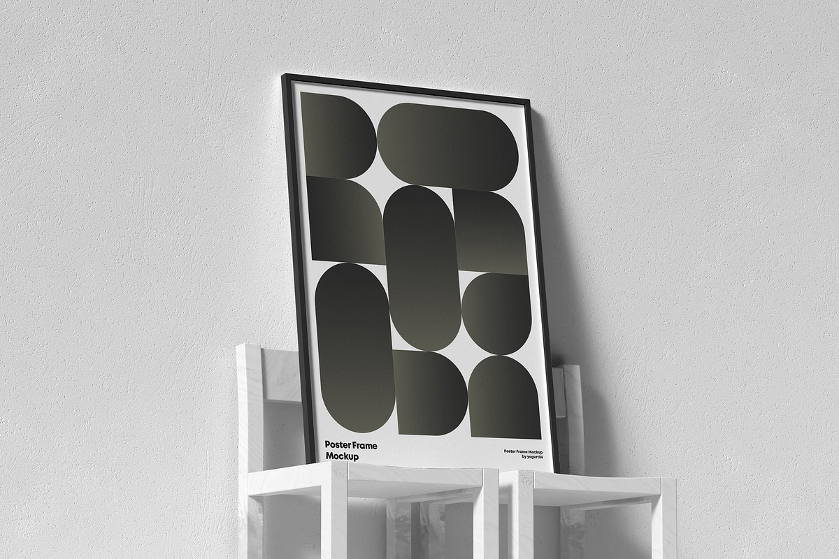 Poster Frame Mock-up, a Product Mockup by Yogurt86 (Photo 7 of 16)