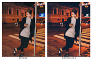 20 Black & Orange Lightroom Presets, a Preset Add-On by SparkleStock (Thumbnail 3 of 9)