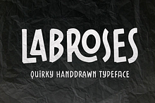 Labroses Quirky Typeface