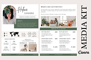 2 Page Elegant Influencer Media Kit, a Social Media Template by Daily Creative (Thumbnail 1 of 4)