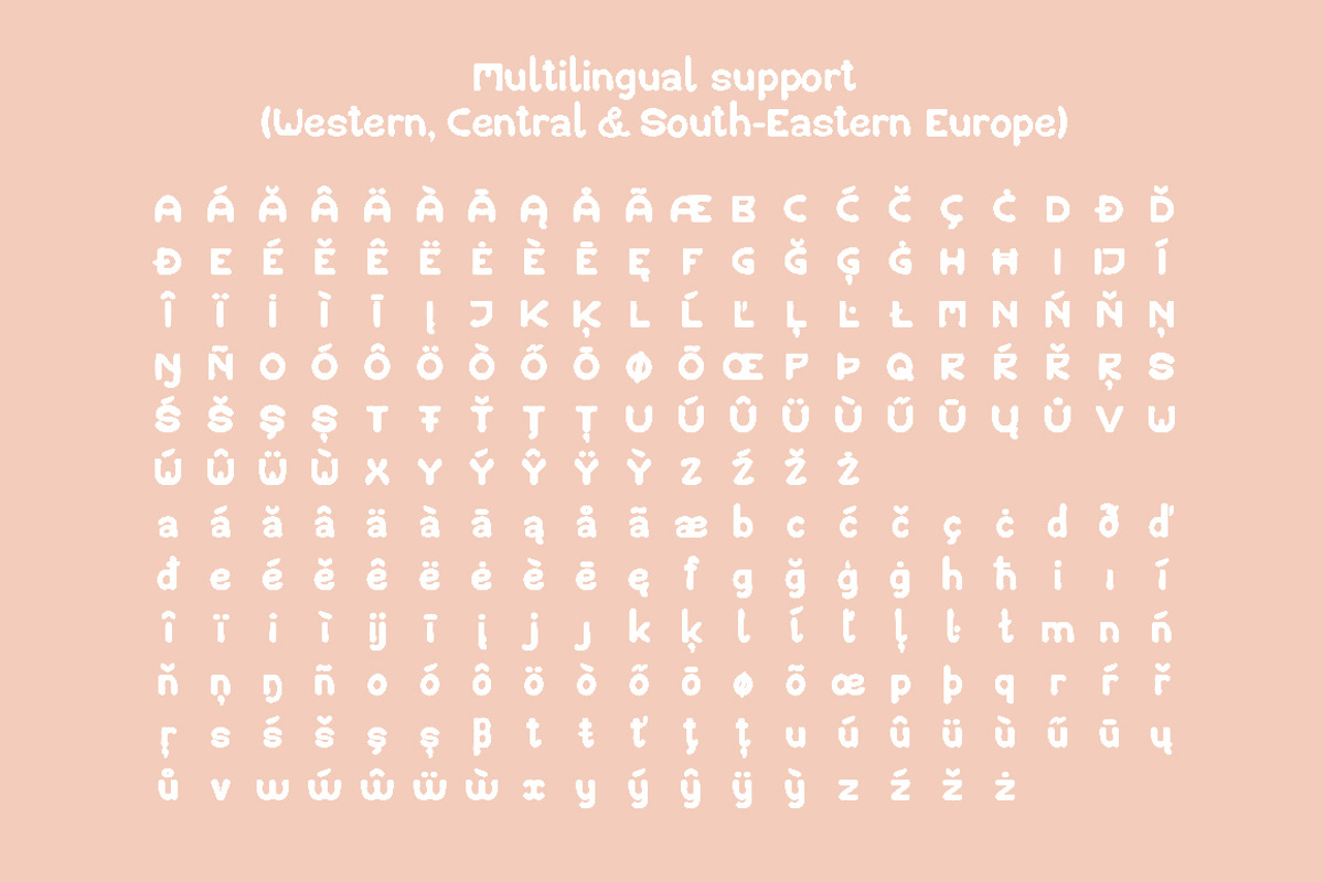 Mamma Mia / Fun Display Type, a Sans Serif Font by Anya-D (Photo 3 of 13)
