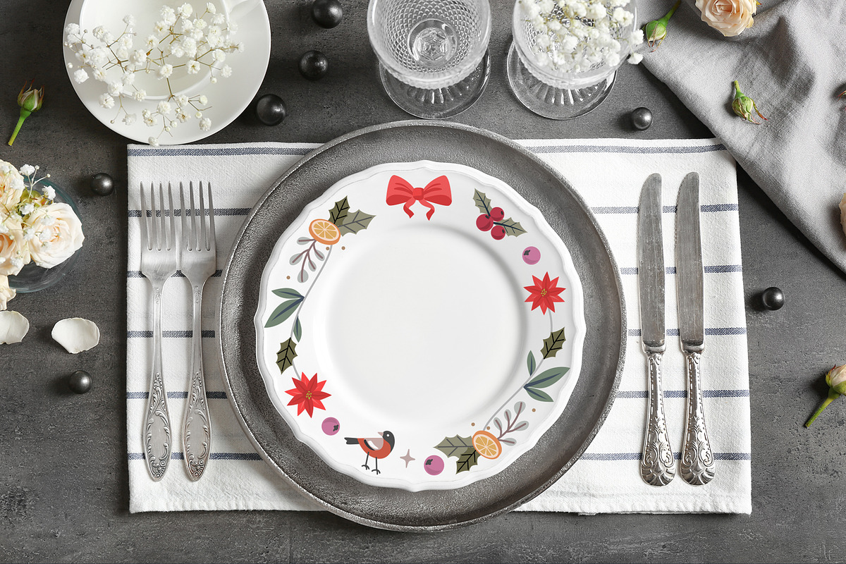 Christmas spirit. Xmas collection., a Decorative Illustration by bioraven (Photo 10 of 17)