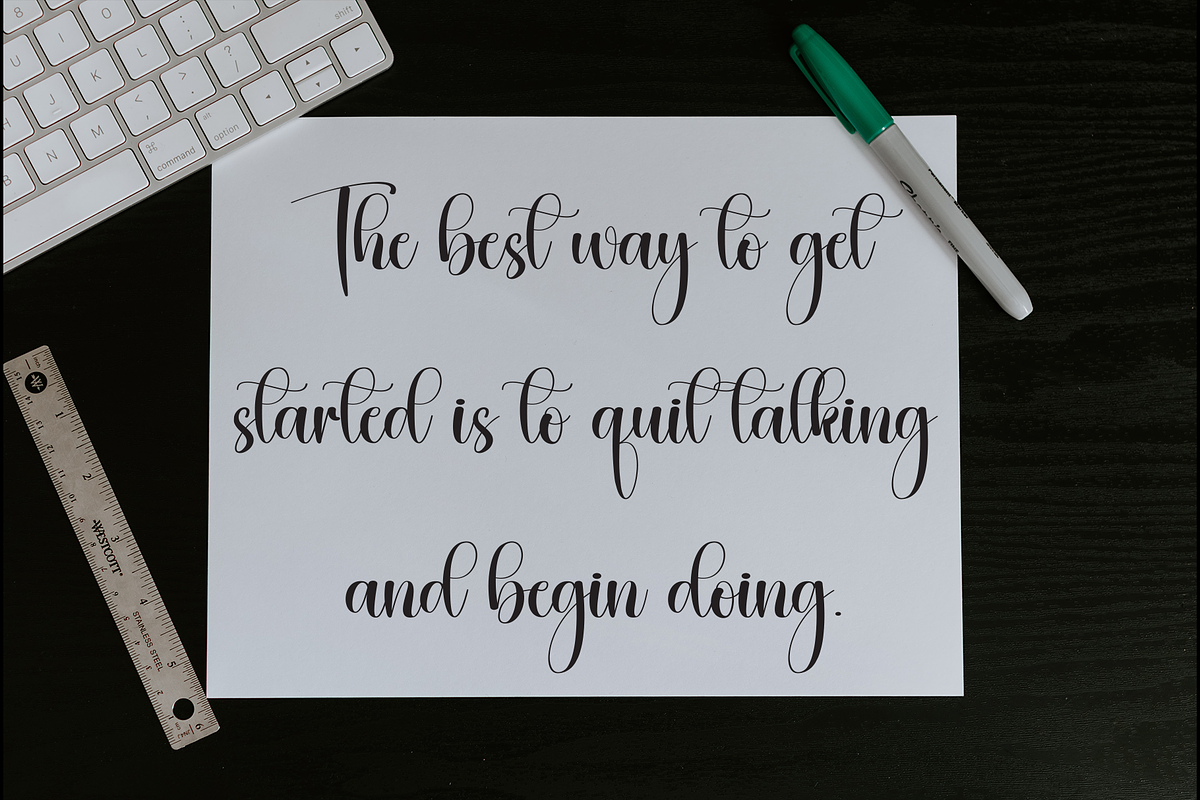 Sadnight | Script Font, a Handwritten Font by Scratchones (Photo 3 of 9)