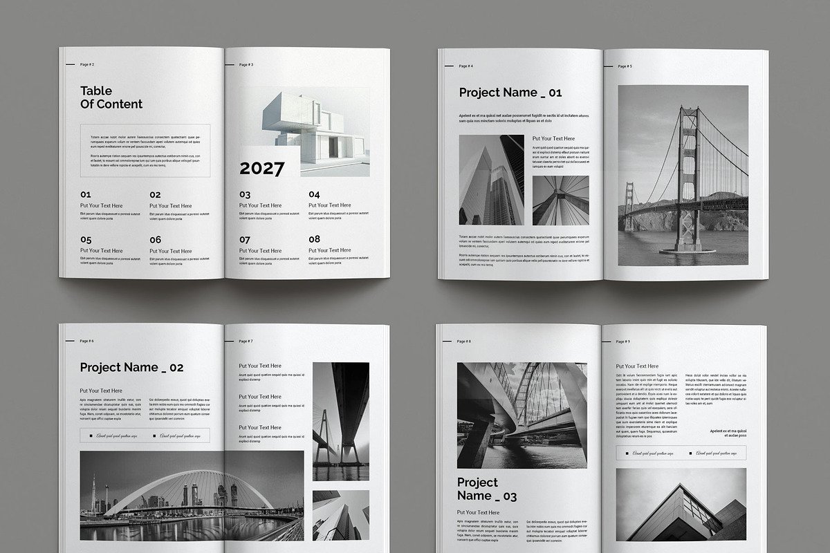 Architecture Portfolio, a Brochure Template by Seeing-art (Photo 10 of 11)