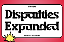 Disparities Expanded - Slab Serif