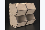 Desk Organizer Stackable Storage Box, an Object Graphic by ThemeXDigital (Thumbnail 6 of 7)