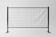 Street Stand Banner Mockup, an Advertising Mockup by PixelWink (Thumbnail 2 of 2)