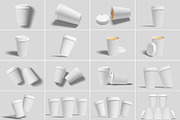 Paper Coffee Cup Mockups | Caffeine, a Cups & Container Mockup by Compositing Studio (Thumbnail 4 of 20)