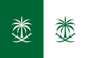 Logo Palm Tree and Sword, a Branding & Logo Template by Signatoro