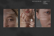 Modern Beauty Post Templates, a Social Media Template by Prapti Design (Thumbnail 3 of 10)