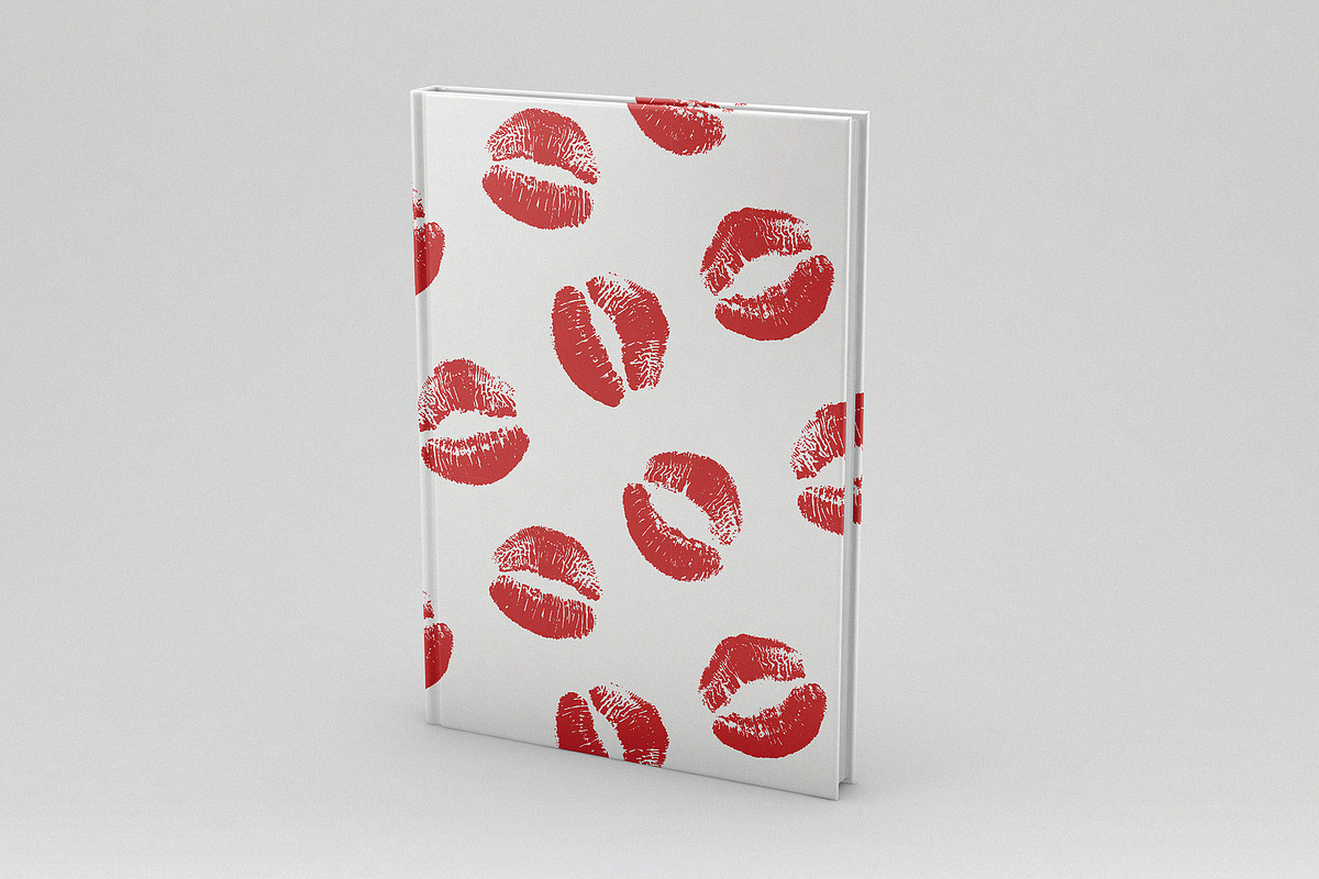15 Seamless Lipstick Kisses Patterns, a Pattern Graphic by Kokoshka (Photo 14 of 15)