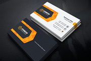 Modern Business Card, a Business Card Template by GenerousArt (Thumbnail 4 of 5)