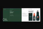 Brand Guidelines Template Landscape, a Brochure Template by DesignCrest (Thumbnail 12 of 21)