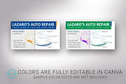 Auto Repair Shop Business Card, a Business Card Template by Godserv Designs (Thumbnail 5 of 11)