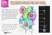 OMG Watercolours for Procreate, a Brushes & More by SketchWerx (Thumbnail 6 of 16)