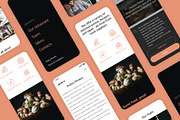 Restaurant Figma UI Template, an UI Kit Template by danielsantinhos (Thumbnail 3 of 8)
