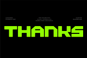 Alphatron - Futuristic Font, a Sans Serif Font by limitype (Thumbnail 10 of 10)
