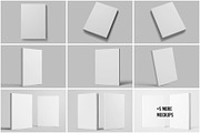 Softcover A5 Book PSD Mockup Set, a Mockup by Remnand Studio (Thumbnail 2 of 10)