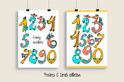 Funny Numbers, a Decorative Illustration by Polanika (Thumbnail 1 of 4)