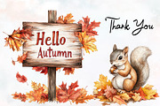 Autumn Sublimation Clipart, a Seasonal Illustration by RobertsArt (Thumbnail 6 of 7)
