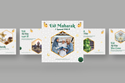 Eid Mubarak - Instagram Post, a Social Media Template by UnicodeID (Thumbnail 3 of 4)