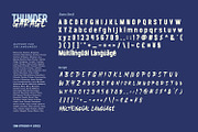 Thunder Garage, a Sans Serif Font by din-studio.com (Thumbnail 8 of 10)