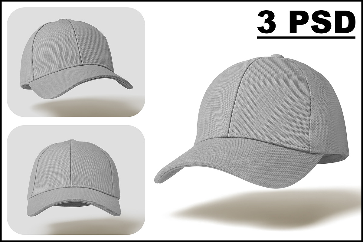 Cap Mockup, a Hat Mockup by mockupbuys (Photo 2 of 8)