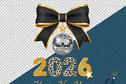 New Year 2026 Bow PNG, an Illustration by Creative Art (Thumbnail 6 of 6)