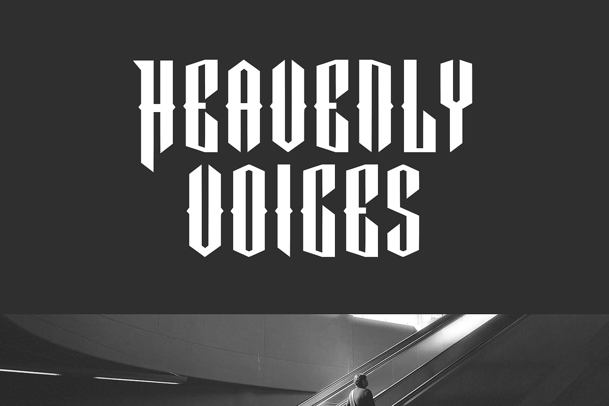Morviezt Blackletter Display Font, a Blackletter Font by Maulana Creative (Photo 5 of 7)