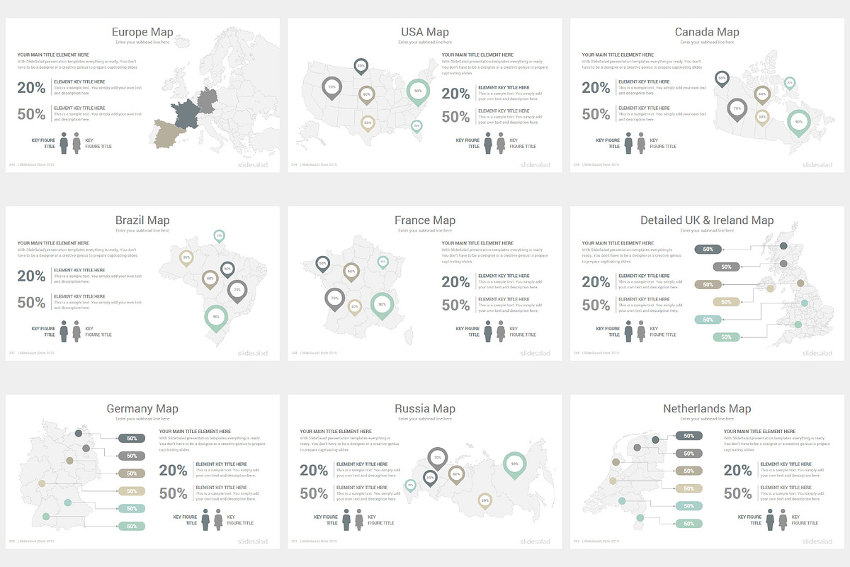 Modern Company Profile PowerPoint, a Presentation Template by SlideSalad (Photo 33 of 37)
