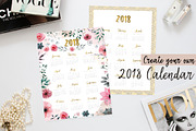 Create your own 2018 calendar, an Object Graphic by Small Space (Thumbnail 1 of 7)