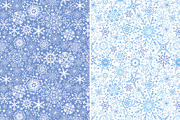 Snowflakes collection.Winter pattern, a Pattern Graphic by Tatianakost49 (Thumbnail 5 of 5)