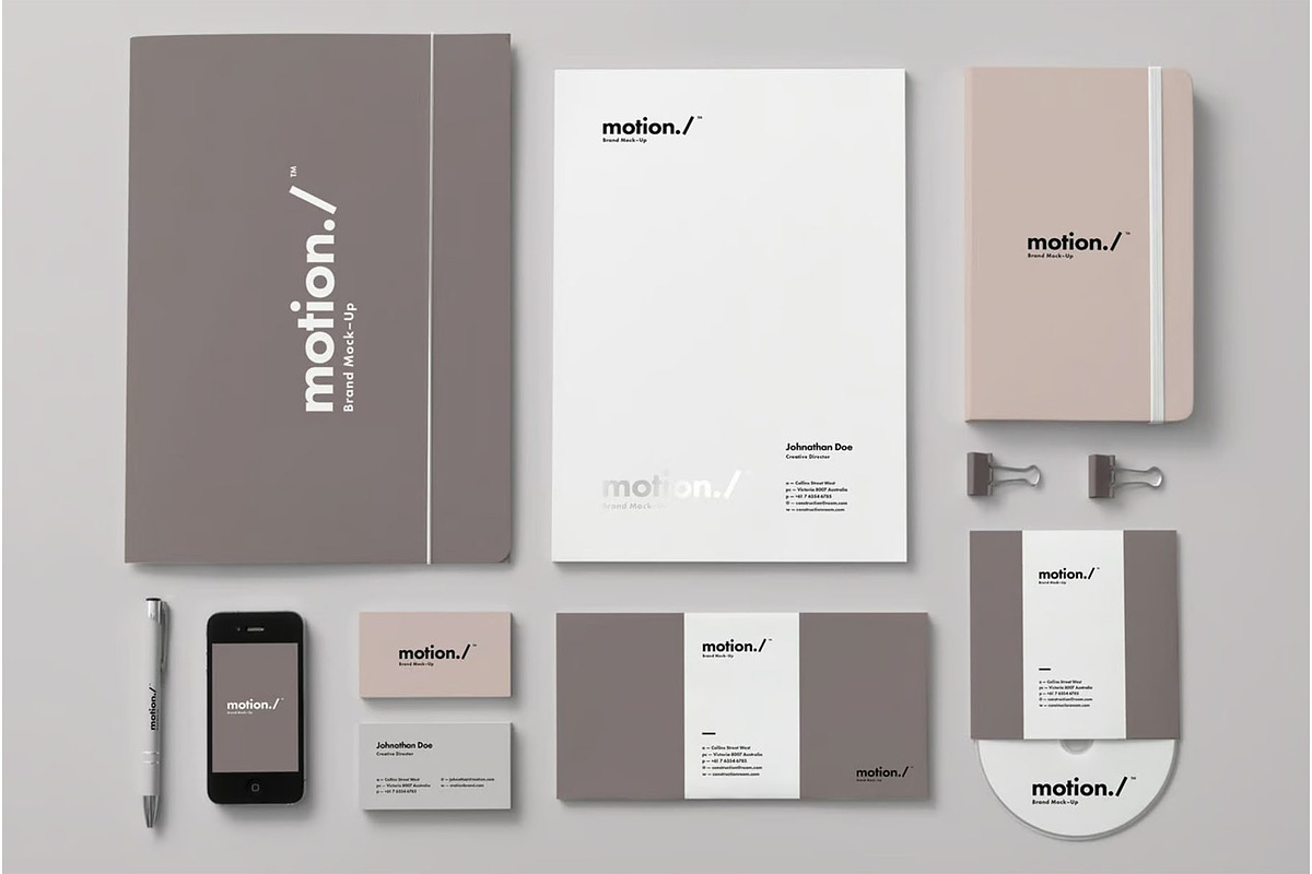 Branding / Identity Mock-up, an Advertising Mockup by zippypixelstudio (Photo 5 of 10)