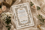 Muslimislamic nama nikah certificate, a Poster Template by Artemieva Kateryna (Thumbnail 5 of 5)