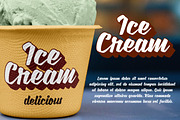Jostena - Script Font With Extrude, a Script Font by haniefart (Thumbnail 6 of 11)