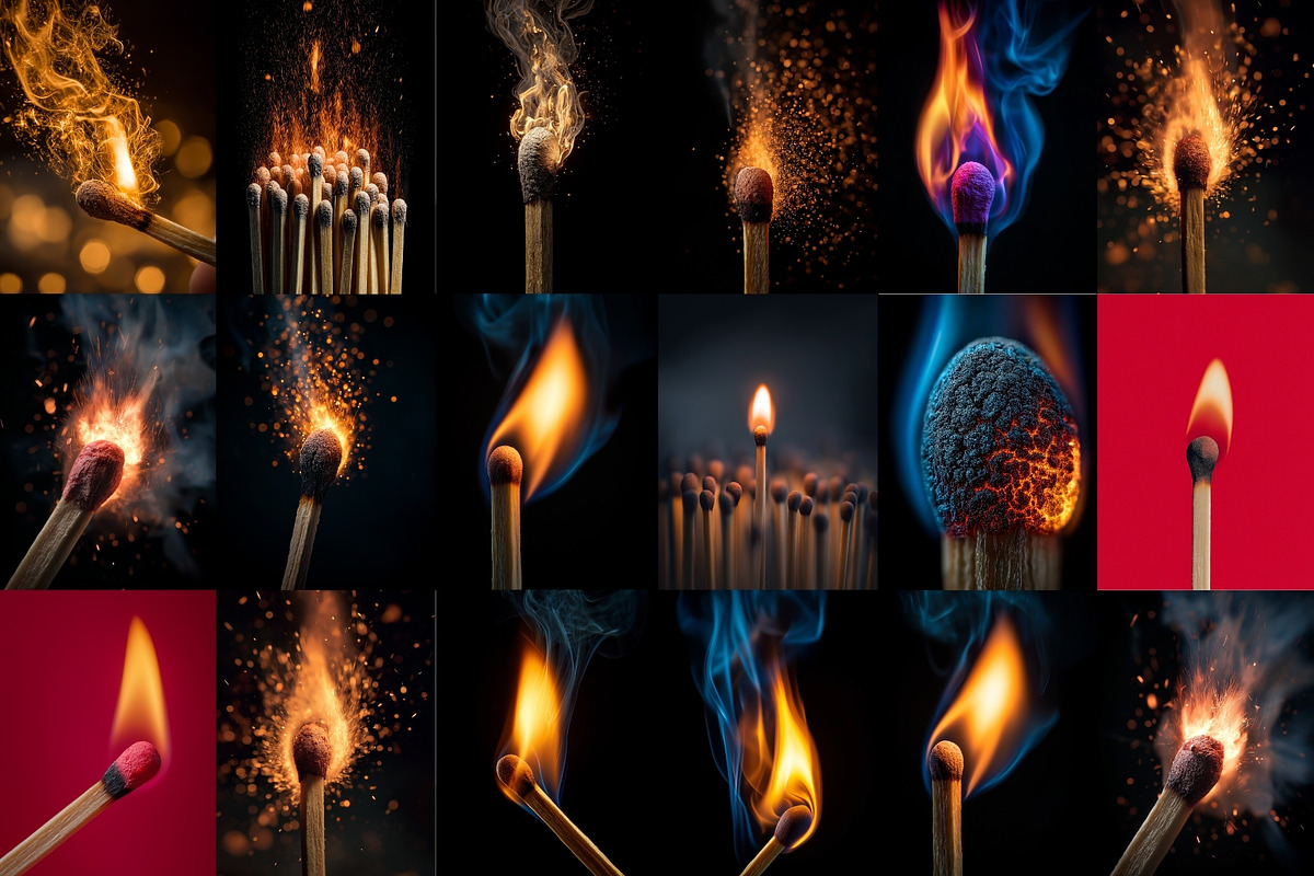 Burning Match Stock Photos, an Arts & Entertainment Photo by HipFonts (Photo 5 of 9)