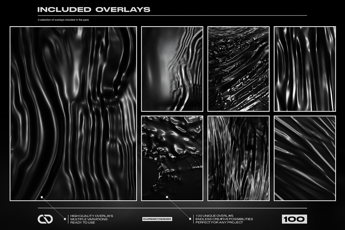 Plastic Wrap Overlays, a Texture Graphic by Cursedesign (Photo 3 of 13)