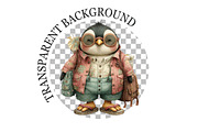 Summer Funny Penguin Clipart, a Seasonal Illustration by Rose Art (Thumbnail 5 of 6)