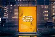 Outdoor Billboard Mockup, an Advertising Mockup by Artnivora.Std (Thumbnail 2 of 4)