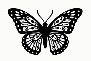 Flying Butterfly Vector Silhouette, an Illustration by Amazin_art (Thumbnail 2 of 21)