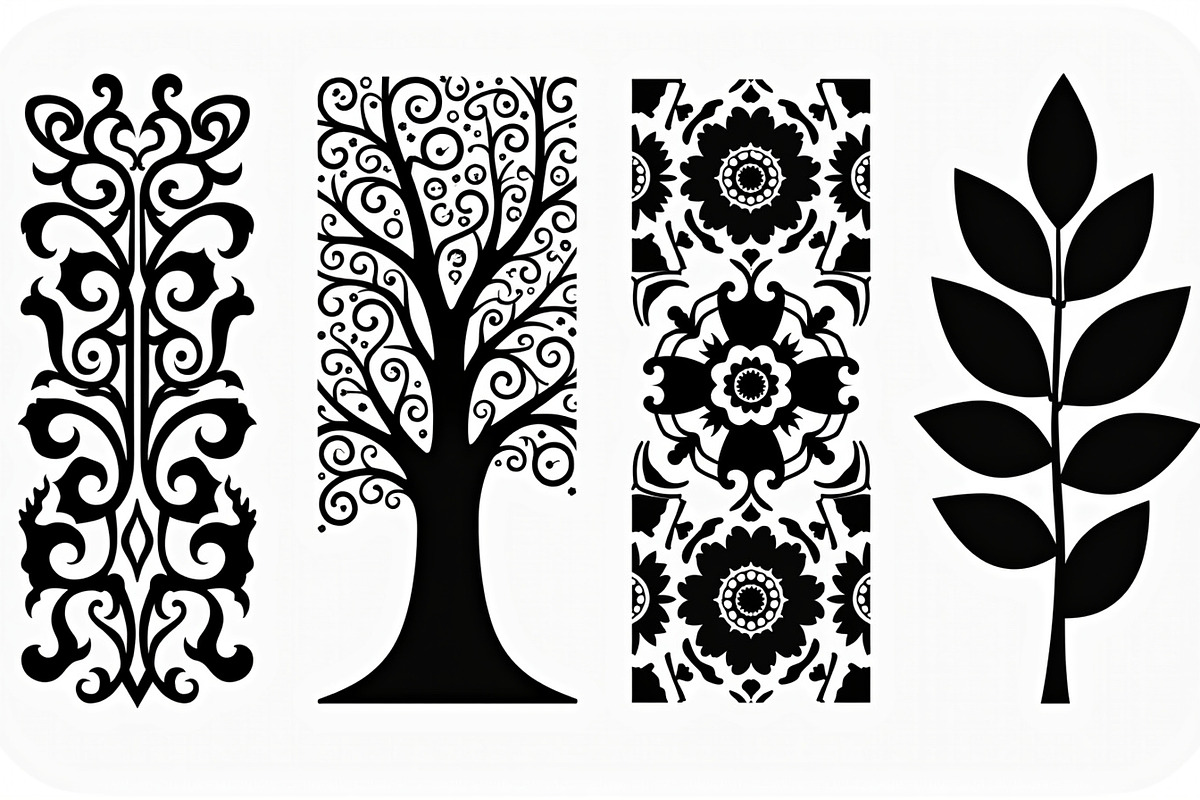 Leaf and Tree Vector Bundle, an Illustration by Creativeshirt (Photo 2 of 9)