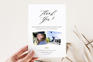 Graduation Thank You Card