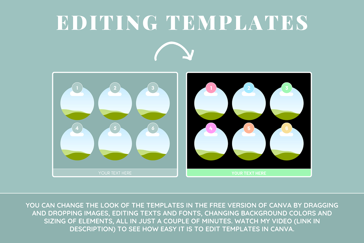 Green Etsy Listing Templates, a Branding & Logo Template by SunshineStudioBoutique (Photo 7 of 7)