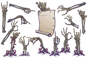 ZOMBIE BODY LANGUAGE, an Illustration by AntonPix Studio (Thumbnail 4 of 5)